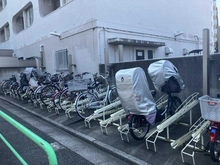 【東京都/練馬区豊玉上】桜台ハイライズ 駐輪場
