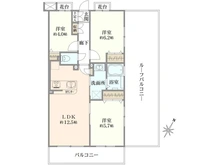 【東京都/練馬区高松】クリオ富士見台壱番館 間取り図