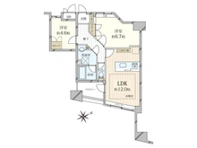 【東京都/板橋区板橋】グランシティラピュタタワー 間取り図