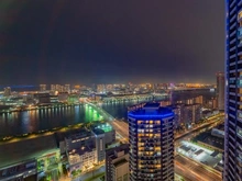 【東京都/中央区晴海】DEUX　TOURS　CANAL＆SPA　EAST　ドゥトゥール 眺望：南側（夜景）