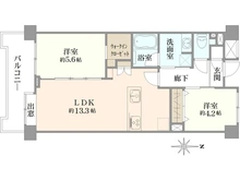 【東京都/練馬区氷川台】氷川台三丁目パーク・ホームズ 間取り図