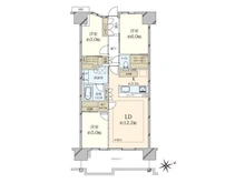 【東京都/板橋区稲荷台】オーベル板橋本町 間取り図
