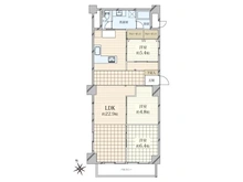 【東京都/北区王子本町】サニーハイツ王子本町 間取り図