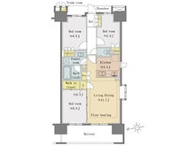 【東京都/豊島区池袋本町】プラウドシティ池袋本町 間取り図