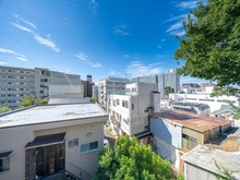 【東京都/板橋区前野町】ライオンズときわ台レジデンス 眺望：バルコニーから南西側を撮影