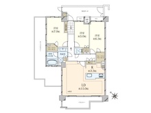 【東京都/板橋区前野町】ライオンズときわ台レジデンス 間取り図