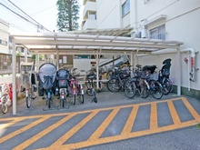 【東京都/北区西が丘】東建西が丘マンション 駐輪場