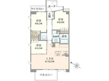 【東京都/豊島区南大塚】THE LEBEN 大塚山手 Hill Top Season 間取り図