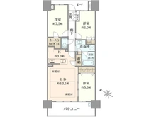【東京都/板橋区加賀】プラウドシティ加賀学園通り 間取り図