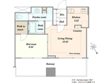【東京都/豊島区東池袋】シティタワー池袋 間取り図