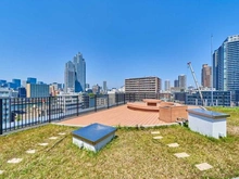 【東京都/中央区月島】THE パームス月島ルナガーデン 共用部：ムーンライトデッキ