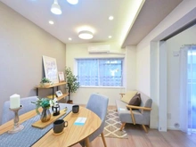 【東京都/板橋区前野町】エスポワール常盤台 リビング・ダイニング：（右）洋室