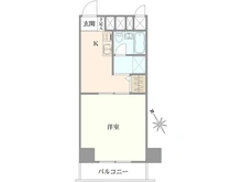 【東京都/豊島区南池袋】マンション池袋 間取り図