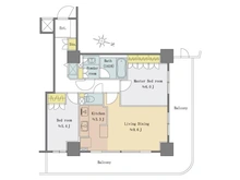 【東京都/豊島区北大塚】ステーションフロントタワー 間取り図