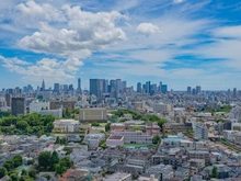【東京都/豊島区南池袋】グランドミレーニア 眺望：昼景(ズームあり)