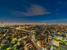 【東京都/豊島区南池袋】グランドミレーニア 眺望：夜景(ズームなし)