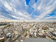 【東京都/北区上十条】ザ・タワー十条 眺望：北西側バルコニーから