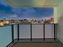 【東京都/渋谷区富ヶ谷】ブランズ渋谷代々木公園 バルコニー：夜景