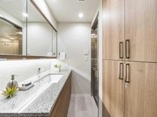 【東京都/世田谷区上用賀】アクシア上用賀 洗面室：※家具・調度品等は販売価格に含まれておりません