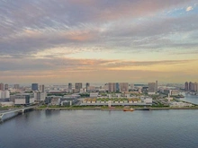 【東京都/中央区晴海】HARUMI FLAG PARK VILLAGE T棟 眺望：バルコニーからの眺望（ズーム有）