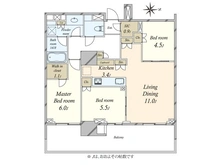 【東京都/中央区晴海】HARUMI FLAG PARK VILLAGE T棟 間取り図