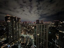 【東京都/港区白金】白金タワー 眺望：北東側夜景