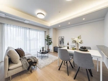 【東京都/港区赤坂】ザ・パークハウス赤坂レジデンス リビング・ダイニング：※リフォーム前の室内写真です。