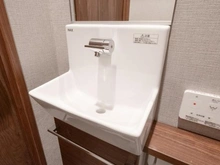 【東京都/渋谷区代々木】プレシス参宮橋 トイレ：手洗い水栓