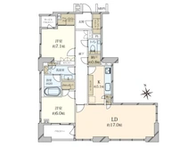 【東京都/港区麻布台】アトラス麻布台 間取り図