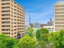 【東京都/江東区南砂】マンション東陽町 共用部：共用廊下側眺望
