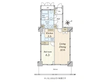 【東京都/渋谷区代官山町】代官山アドレス 間取り図