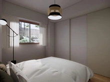 【東京都/渋谷区南平台町】南平台ハウス 内装完成予想図：洋室
※完成予想図（パース）です
