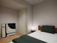 【東京都/渋谷区南平台町】南平台ハウス 内装完成予想図：サービスルーム（納戸）
※完成予想図（パース）です
