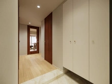 【東京都/渋谷区南平台町】南平台ハウス 内装完成予想図：廊下
※完成予想図（パース）です
