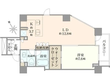 【東京都/港区南青山】レグノ・ラフィネ南青山 間取り図