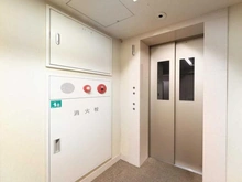 【東京都/渋谷区神山町】エクティ神山町 エレベーターホール：2025年4月撮影
