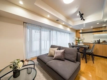 【東京都/港区赤坂】プレミスト赤坂翠嶺 リビング・ダイニング：※家具調度品等は販売価格に含まれておりません