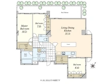 【東京都/渋谷区神宮前】神宮前五丁目ブランシェ 間取り図
