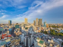 【東京都/豊島区南池袋】グランドミレーニア 眺望：リビングからの眺望　※ズームなし撮影年月：2025年10月