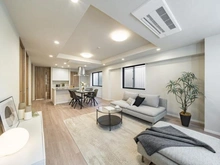 【東京都/世田谷区上用賀】アクシア上用賀 リビング・ダイニング：※家具・調度品等は販売価格に含まれておりません