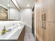 【東京都/世田谷区上用賀】アクシア上用賀 洗面室：※家具・調度品等は販売価格に含まれておりません