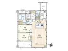 【東京都/世田谷区上用賀】アクシア上用賀 間取り図