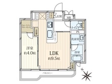 【東京都/目黒区青葉台】ジェイパーク青葉台アパートメント 間取り図