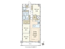 【東京都/渋谷区猿楽町】サンビューハイツ渋谷 間取り図