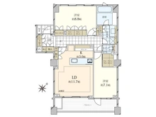【東京都/渋谷区上原】グランドメゾン上原コート 間取り図