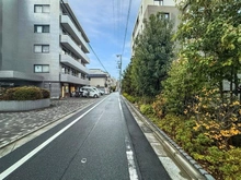 【東京都/豊島区南長崎】プラウド椎名町ガーデンテラス 前面道路