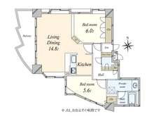 【東京都/渋谷区富ヶ谷】グランパーク代々木公園 間取り図