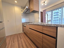 【東京都/港区虎ノ門】ウェリスタワー愛宕虎ノ門 キッチン：※家具・調度品は販売価格に含まれません。