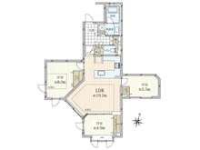 【東京都/渋谷区神宮前】インペリアル表参道 間取り図