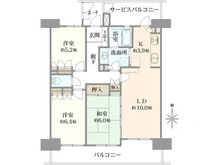 【東京都/町田市原町田】サウスフロンテージ町田参宮橋 間取り図
